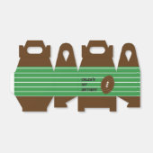 サッカー赤ちゃんシャワー誕生日パーティーお願いボックス フェイバーボックス (折り畳みなし)