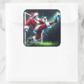 サッカー蹴フェスティバルサンタ|過去記事 スクエアシール (バッグ)