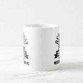 サッカー退職した公式 コーヒーマグカップ (中央)
