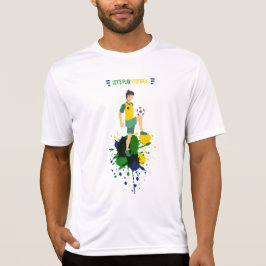 サッカー遊しよう Tシャツ