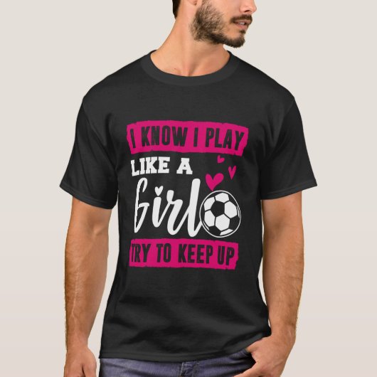 サッカー遊の女の子のシャツが欲しい保 Tシャツ (正面)