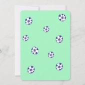 サッカー遊の誕生日パーティー 招待状 (裏面)