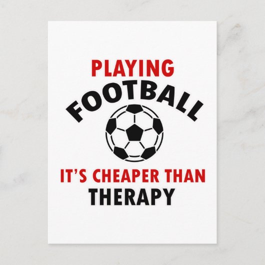 サッカー遊の ポストカード (正面)