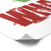 サッカー遊をする ポスター (角)