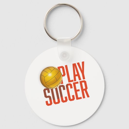 サッカー遊Tシャツ キーホルダー (正面)