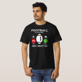サッカー選手おもしろいことわざ Tシャツ (正面フル)