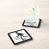 サッカー選手およびボールカスタム コースター (右側)