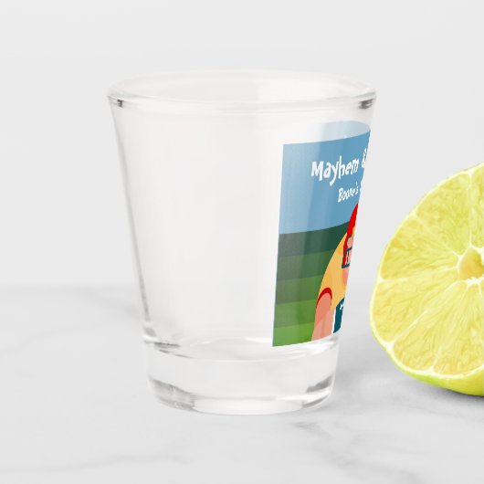 サッカー選手すごいのファンゲームの日 ショットグラス (左)