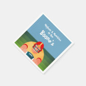 サッカー選手すごいのファンゲームの日 スタンダードカクテルナプキン (角)