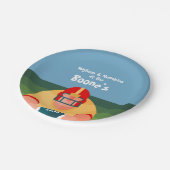 サッカー選手すごいのファンゲームの日 ペーパープレート (アングル)