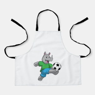 サッカー選手としてのサイ エプロン