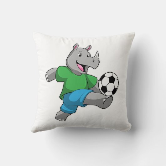 サッカー選手としてのサイ クッション (裏面)