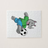 サッカー選手としてのサイ ジグソーパズル (横)