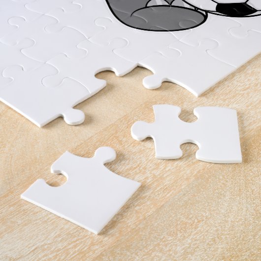 サッカー選手としてのサイ ジグソーパズル (側面)