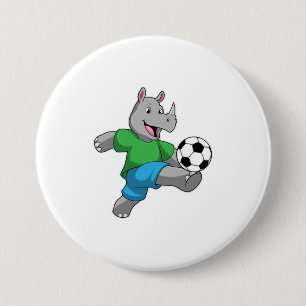 サッカー選手としてのサイ 缶バッジ