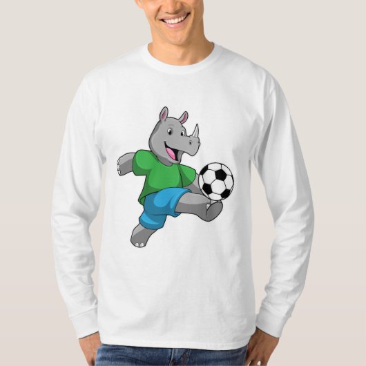 サッカー選手としてのサイ Tシャツ (正面)