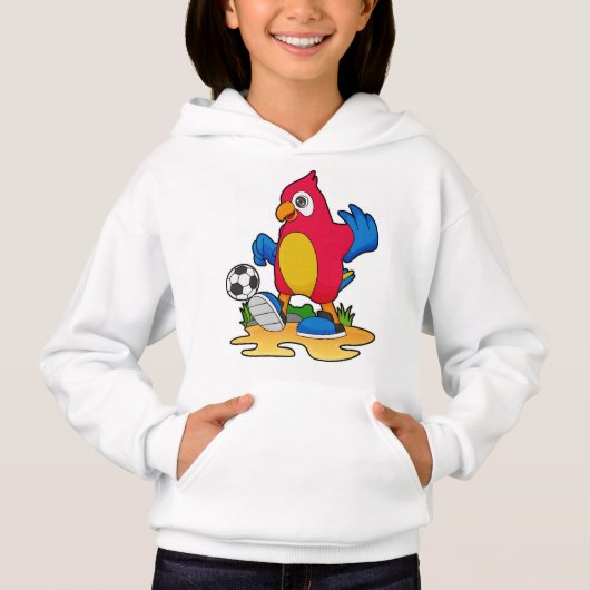 サッカー選手としてオウム (正面)