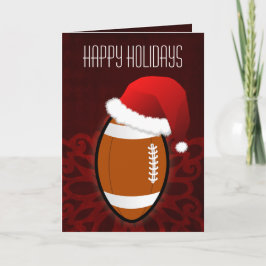サッカー選手のためのクリスマスカード シーズンカード