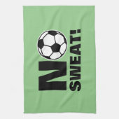 サッカー選手のための汗スポーツキッチンタオルなし キッチンタオル (縦)