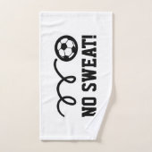 サッカー選手のための汗スポーツハンドタオルなし ハンドタオル (ハンドタオル)