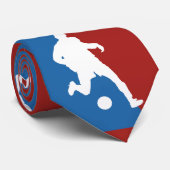 サッカー選手のカスタムネクタイ ネクタイ (ロール)