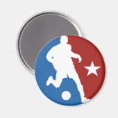 サッカー選手のカスタムマグネット マグネット (正面/裏面)