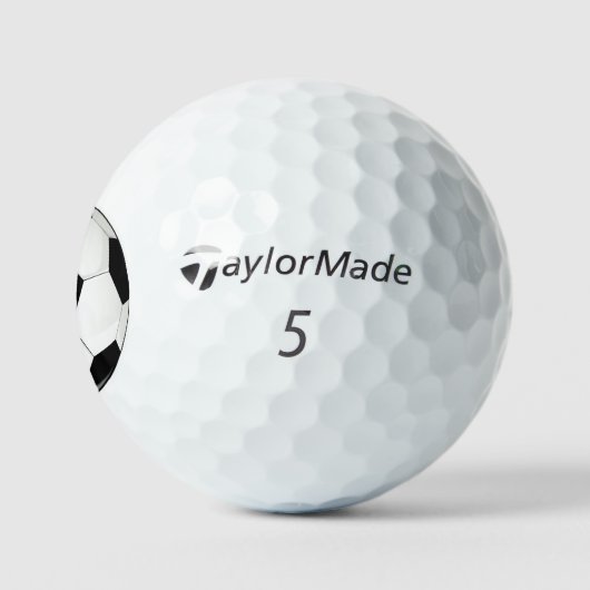 サッカー選手のカスタム番号またはパーソナライズされた文字 ゴルフボール (ロゴ)