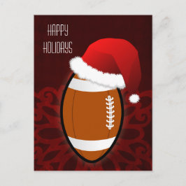 サッカー選手のクリスマスカード シーズンポストカード