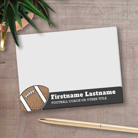 サッカー選手のコーチまたは先生-モダンスケッチ ポストイット