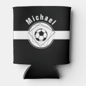 サッカー選手のゴールキーパーへの特別なギフト 缶クーラー (正面)