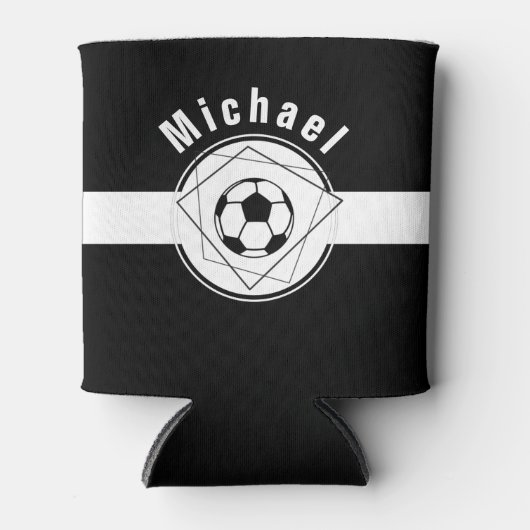 サッカー選手のゴールキーパーへの特別なギフト 缶クーラー (正面)