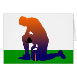 サッカー選手のシルエット