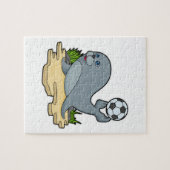 サッカー選手のシール ジグソーパズル (横)