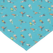 サッカー選手のパターン テーブルクロス (アングル)