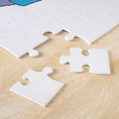 サッカー選手のヒッポ ジグソーパズル (側面)