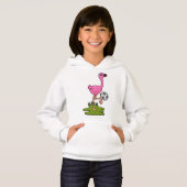 サッカー選手のフラミンゴ (正面フル)