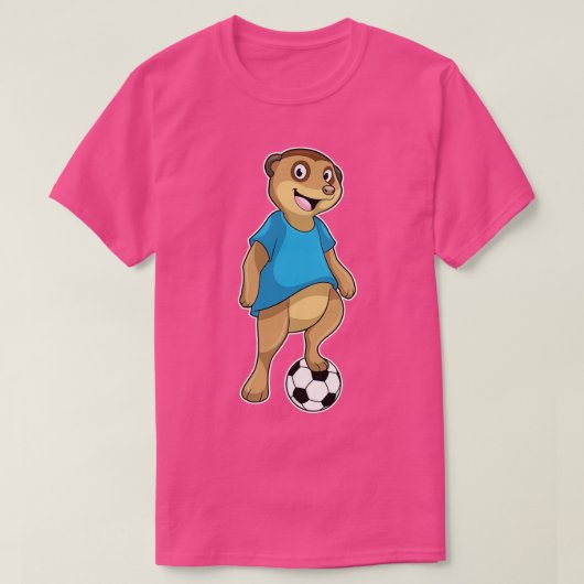 サッカー選手のメルカット Tシャツ (デザイン正面)