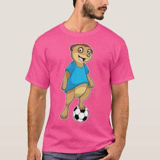 サッカー選手のメルカット Tシャツ