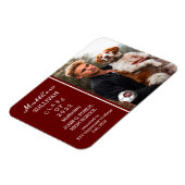 サッカー選手の写真卒業発表マグネット マグネット (左側)