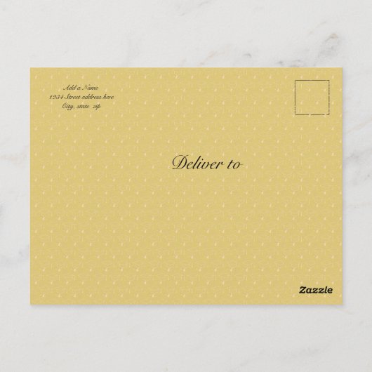 サッカー選手の卒業写真パーティー ポストカード (裏面)