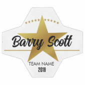 サッカー選手の名パーソナライズされた前サッカーボール サッカーボール (フラット)