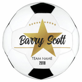 サッカー選手の名パーソナライズされた前サッカーボール サッカーボール