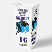 サッカー選手の女の子，サッカー女子チームの好意ボックス フェイバーボックス (裏面)