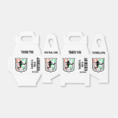 サッカー選手の女の子，サッカー女子チームの好意ボックス フェイバーボックス (折り畳みなし)