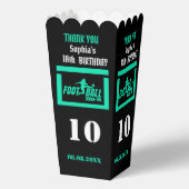 サッカー選手の女の子，サッカー女子チームの好意ボックス フェイバーボックス (裏面)