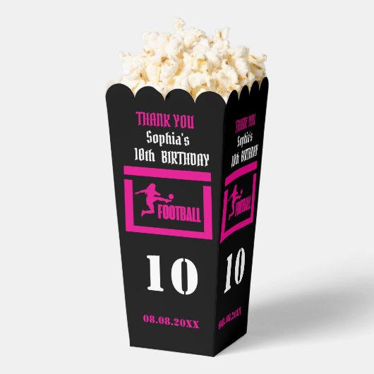 サッカー選手の女の子，サッカー女子チームの好意ボックス フェイバーボックス (はじけた状態)