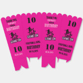 サッカー選手の女の子，サッカー女子チームの好意ボックス フェイバーボックス (見開き)