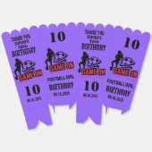 サッカー選手の女の子，サッカー女子チームの好意ボックス フェイバーボックス (見開き)