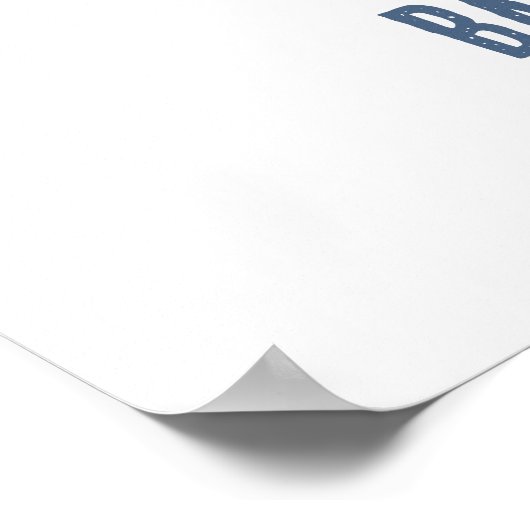 サッカー選手の赤ちゃんシャワーを心待ちにしている男の子だ ポスター (角)