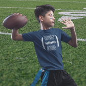 サッカー選手またはファンカスタムチーム名スポーツ Tシャツ